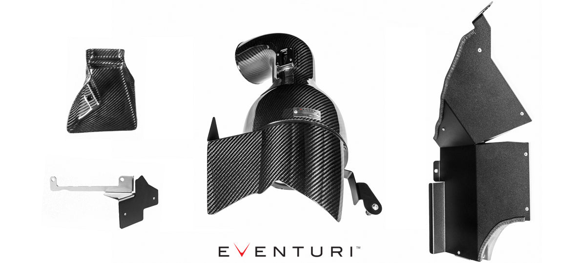 Eventuri BMW B58 M140i, M240i, M340i - Black Carbon Intake