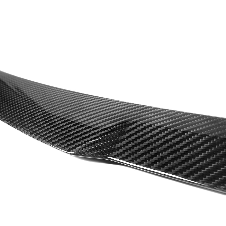 MHC+ Audi RS3 Saloon A3/S3 M4 Style Spoiler In Pre Preg Carbon Fibre (8V)