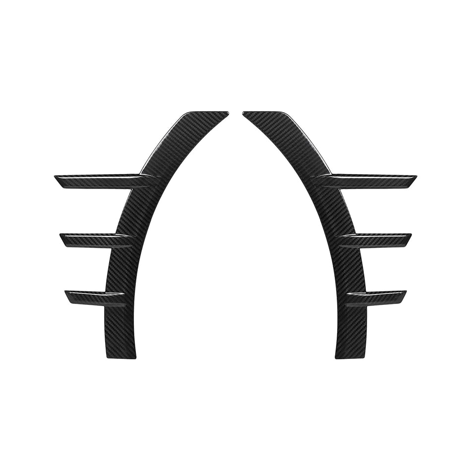 MHC+ BMW M2 G87 Performance Style Front Side Fender Trims In Pre Preg Gloss Carbon Fibre (G87)