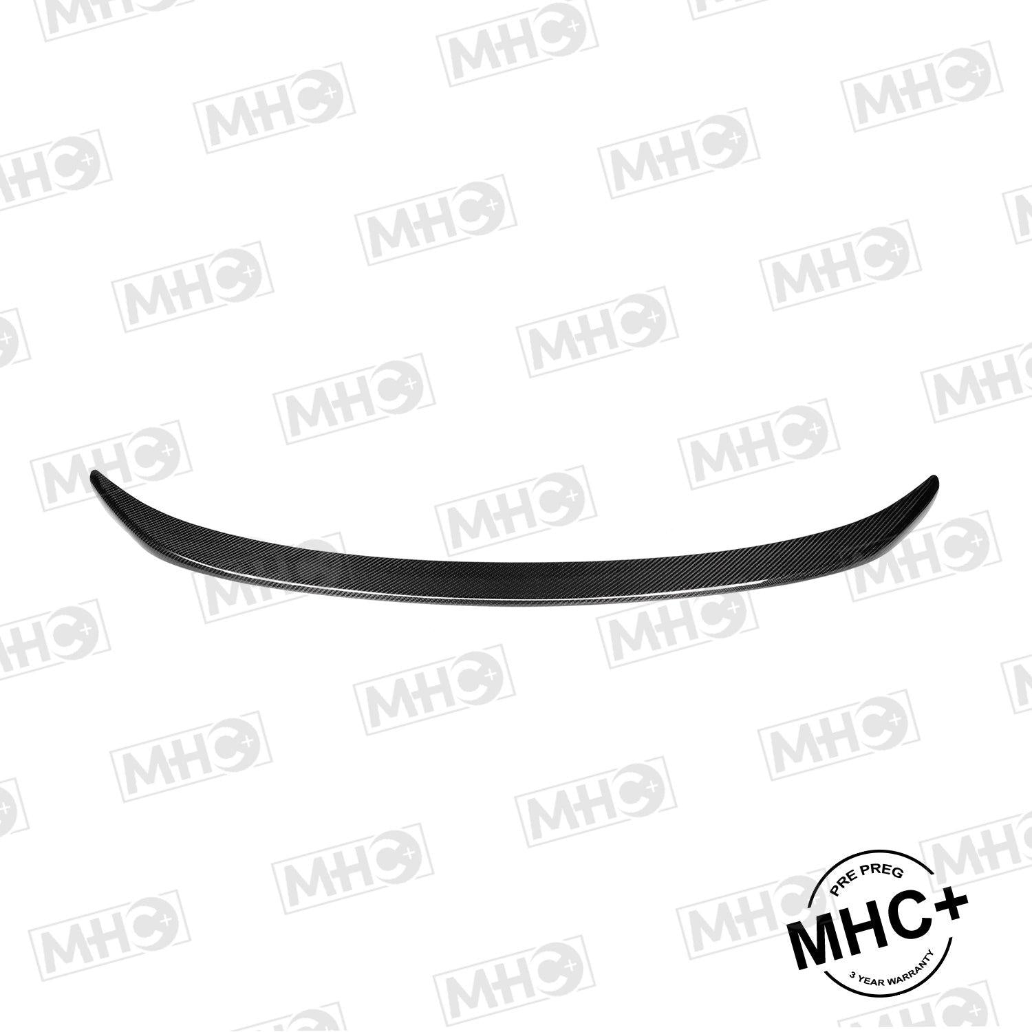 MHC+ BMW M3 Performance Style Rear Spoiler In Pre Preg Carbon Fibre (G ...