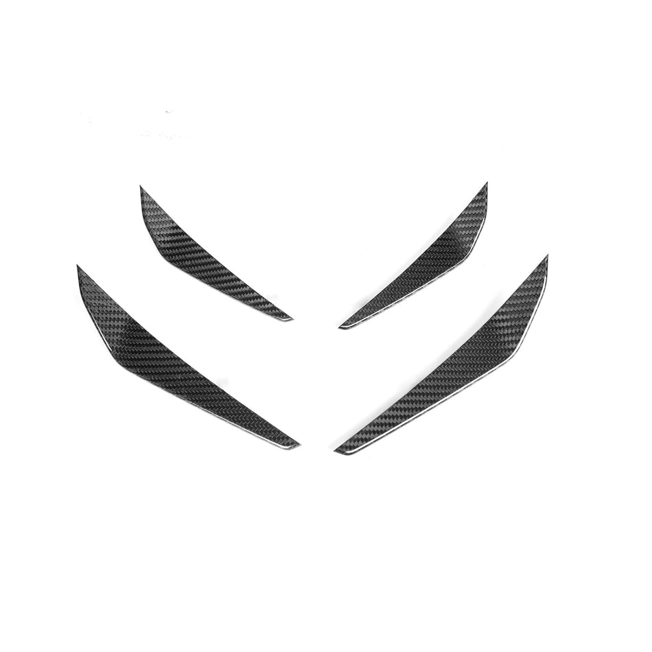 MHC+ BMW M3/M4 Performance Style Canards In Pre Preg Carbon Fibre (G80/G81/G82/G83)