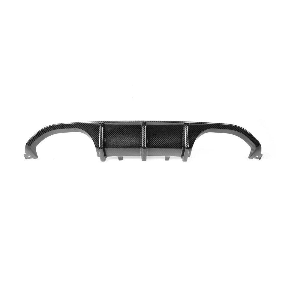 MHC+ BMW M3/M4 Performance Style Rear Diffuser In Gloss Pre Preg Carbon Fibre (F80/F82/F83)