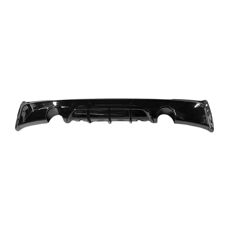 MHC Black BMW M235i/M240i Performance Style Rear Diffuser In Gloss Black (F22/F23)