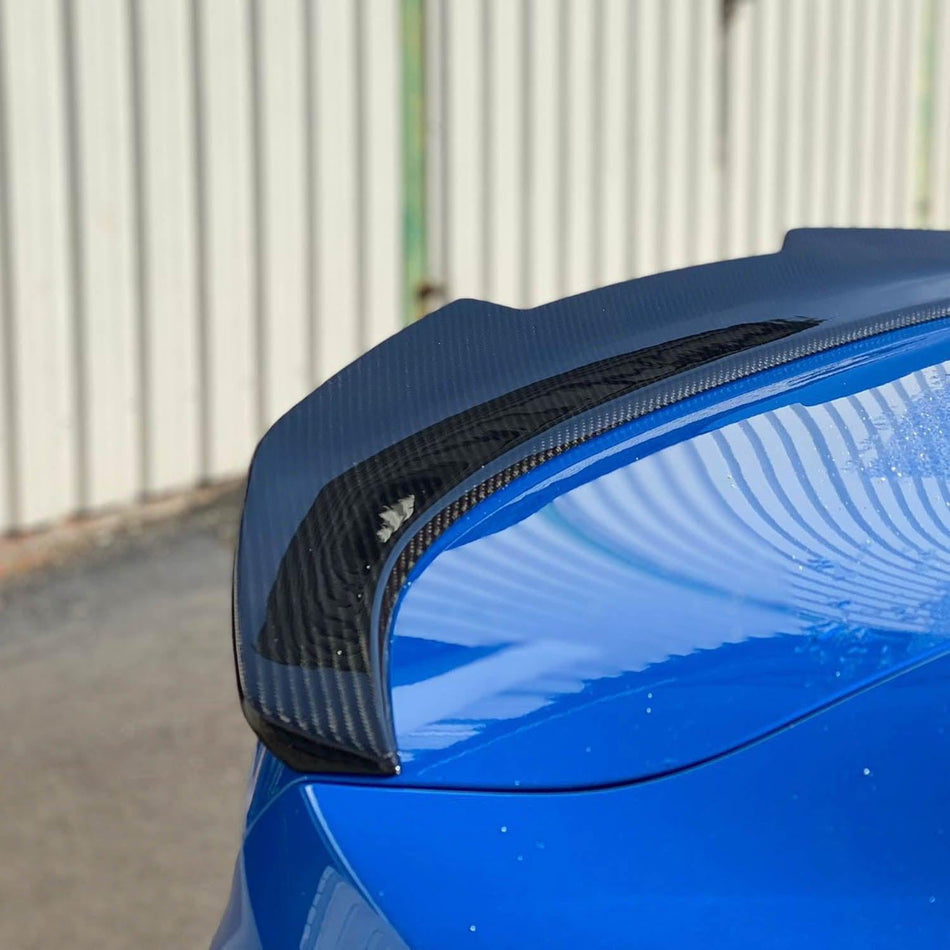 MHC+ BMW M235i xDrive Ducktail Style Rear Spoiler In Pre Preg Carbon Fibre (F44)