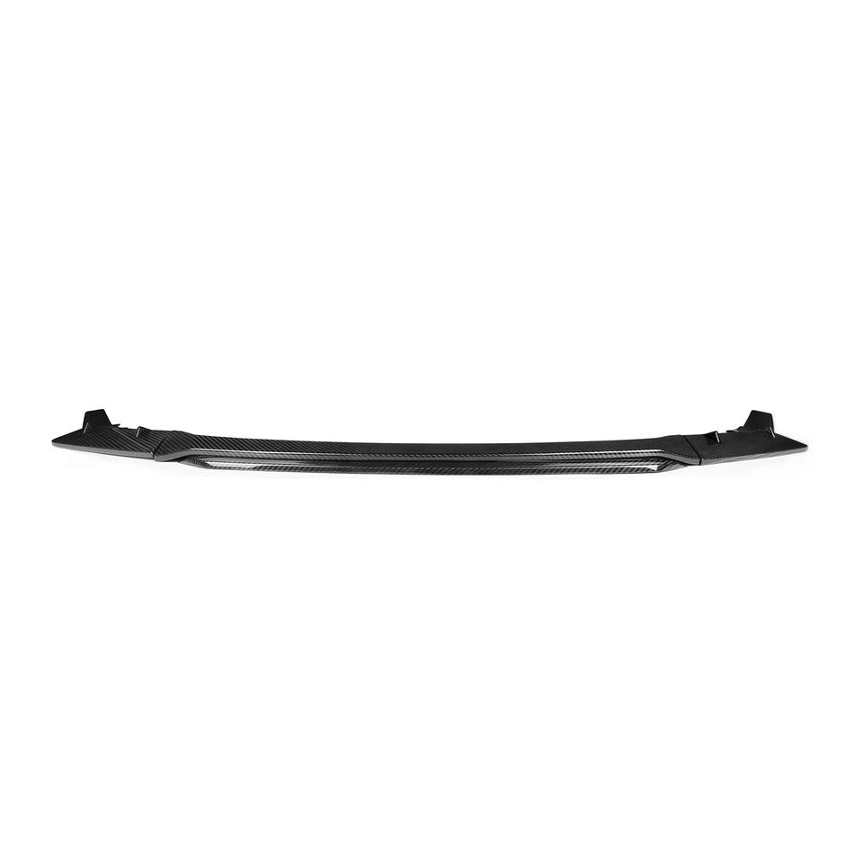 MHC+ BMW M5 Pre LCI Low Line Front Splitter In Pre Preg Gloss Carbon Fibre (F90)