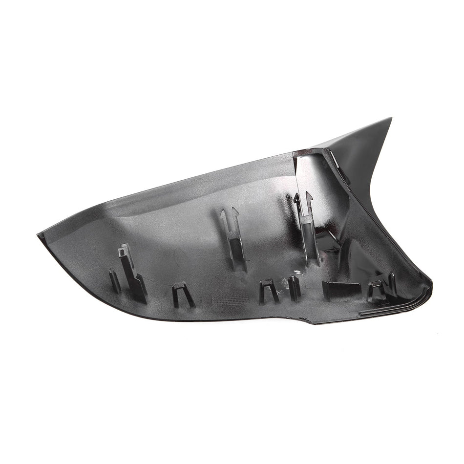 MHC Black BMW/Toyota Black M Style Wing Mirror Covers In Gloss Black (F40/F44/G29/A90)