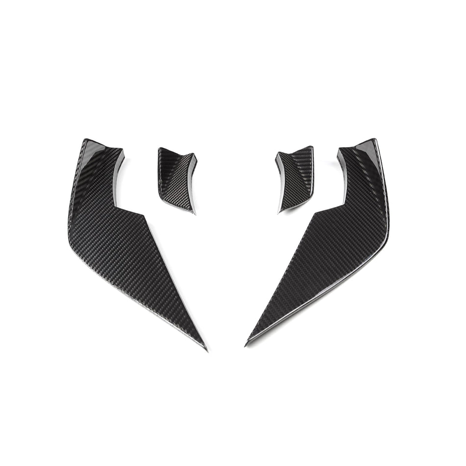 MHC+ BMW M3/M4 GT Style Canards In Pre Preg Carbon Fibre (G80/G81/G82/G83)