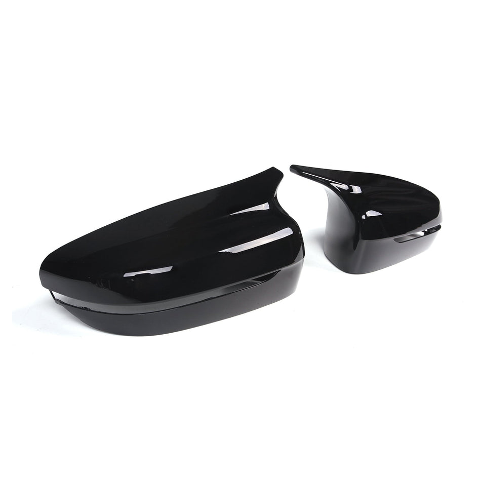MHC Black BMW M Style Wing Mirror Covers In Gloss Black RHD (G20/G21/G22/G23/G30)