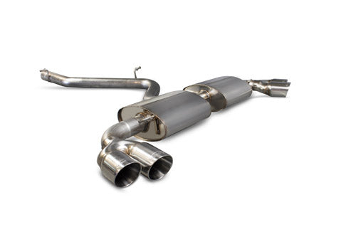 Scorpion Non-resonated cat-back system for Audi TT Mk2 3.2 V6/TT S Mk2