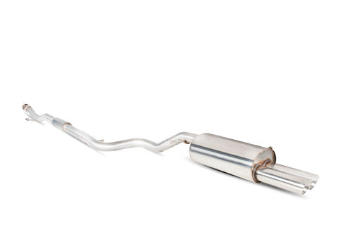 Scorpion Resonated cat-back system for Citroen DS3 Racing & 1.6 T