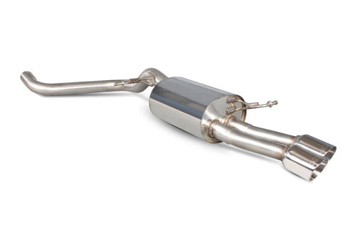 Scorpion Rear silencer only for Ford Fiesta Ecoboost 1.0T 100,125 & 140 PS