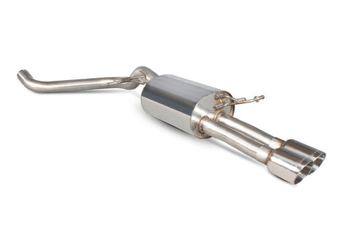 Scorpion Rear silencer only for Ford Fiesta Ecoboost 1.0T 100,125 & 140 PS