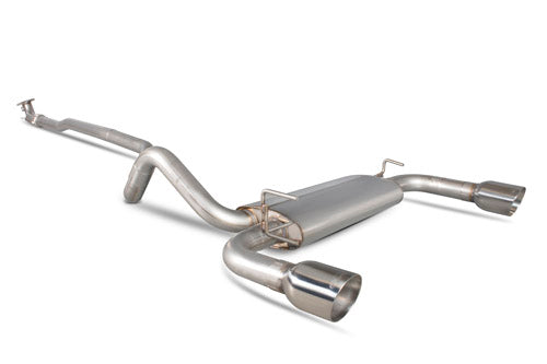 Scorpion Non-resonated cat-back system for Fiat 500 Abarth 1.4 Turbo