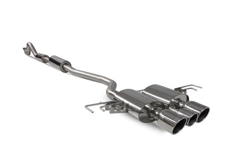 Scorpion Resonated cat-back system for Honda Civic Type R FK8