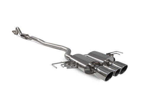 Scorpion Part-resonated cat-back system for Honda Civic Type R FK8