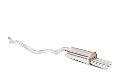 Scorpion Non-resonated cat-back system for Peugeot 208 Gti 1.6T