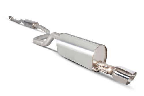 Scorpion Resonated cat-back system for Vauxhall Corsa D 1.4 Turbo Black Edition