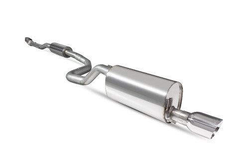 Scorpion Resonated cat-back system for Vauxhall Corsa E 1.0 Turbo