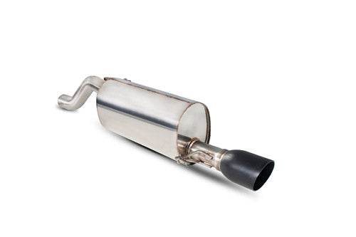 Scorpion Rear silencer for Vauxhall Corsa D 1.4 Turbo Black Edition