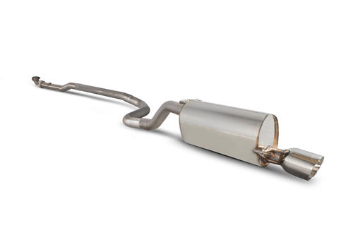 Scorpion Non-resonated cat-back system for Vauxhall Corsa D 1.0/1.2/1.4