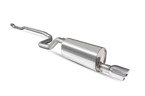 Scorpion Non-resonated cat-back system for Vauxhall Corsa E 1.4 Turbo