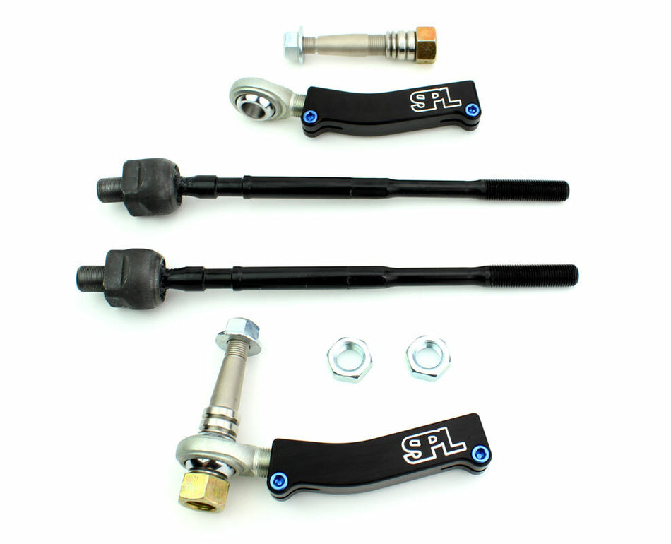 SPL Pro Mazda NA MX5 Tie Rod End Kit Bumpsteer Adjustable Power Steering Rack