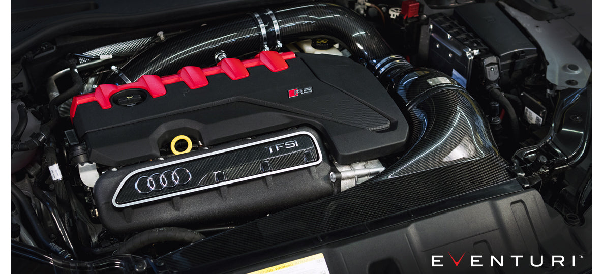 Eventuri Audi RS3 Gen 2 - Full Black Carbon Intake