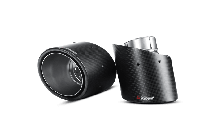 Akrapovic Tail pipe set (Carbon) Abarth 500/595