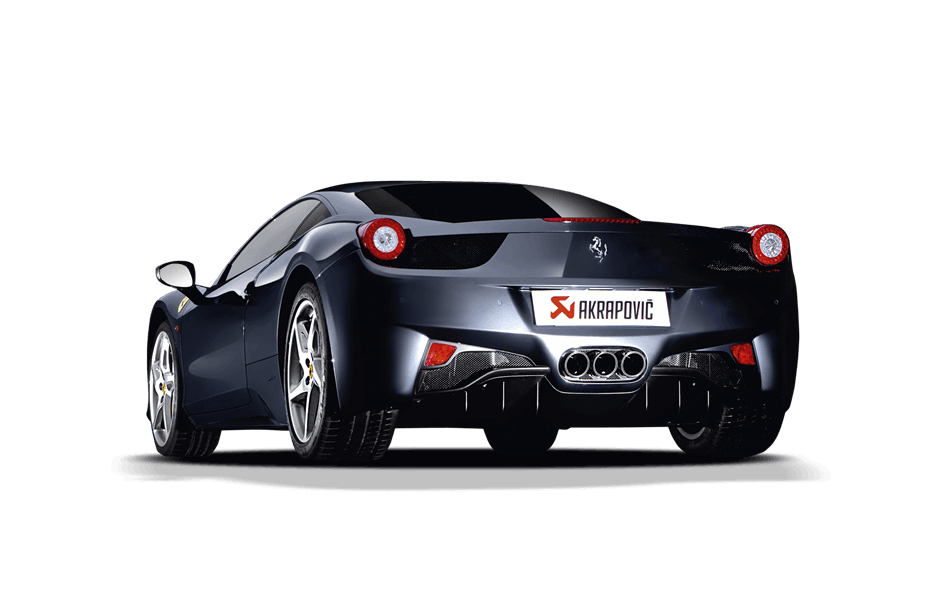 Akrapovic Slip-On Line (Titanium) Ferrari 458 Italia/458 Spider