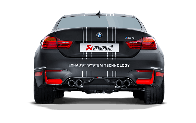 Akrapovic Rear Carbon fiber diffuser BMW M4 (F82, F83)