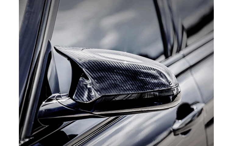 Akrapovic Carbon Fiber Mirror Cap Set - High Gloss BMW M4 (F82, F83)