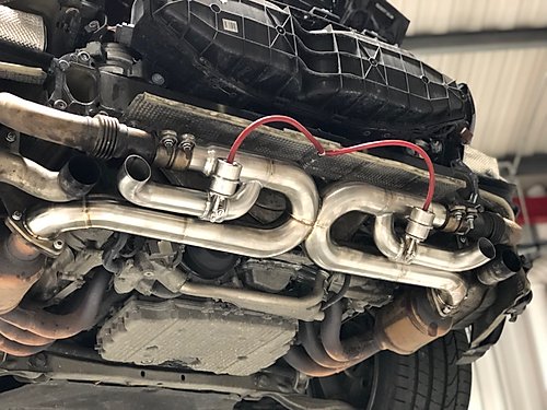 BRE Porsche 991 3.8 GTS/ C4S - Valved rear system Stainless