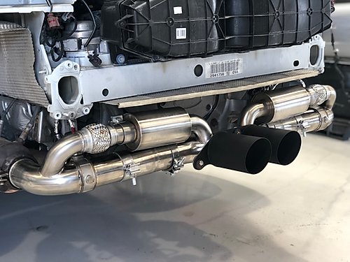 BRE Porsche 991 / 991.2 GT3/RS 4" Tips Black