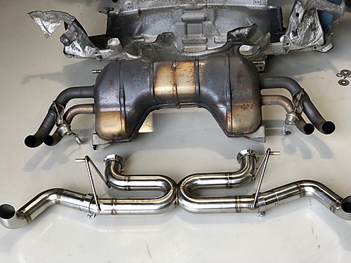 BRE Audi R8 Gen 1 (Non valved) Stainless