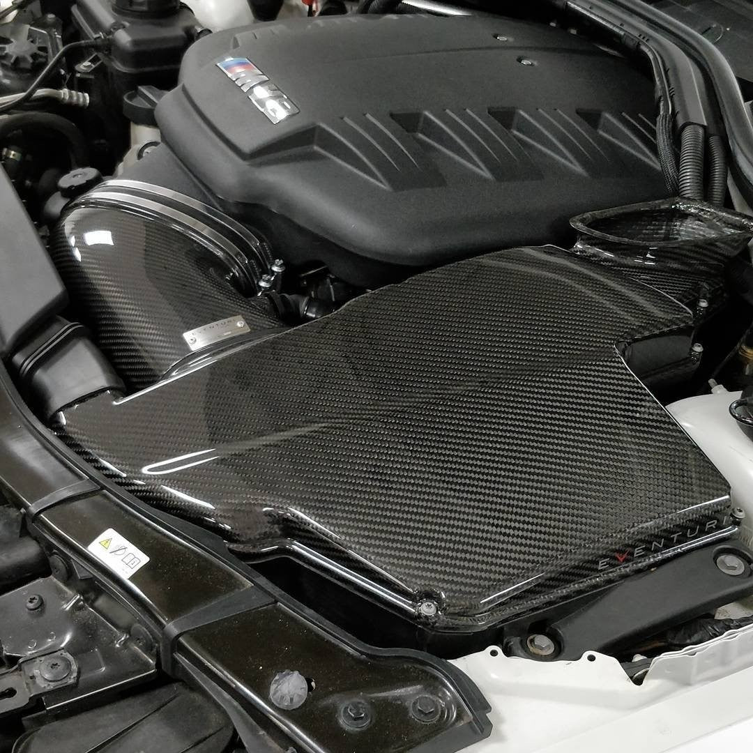 Eventuri BMW E9X M3 - Black Carbon Airbox Lid