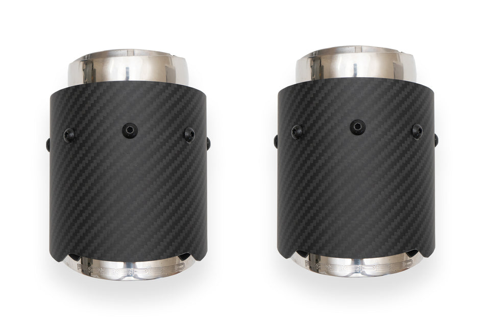 Fabspeed McLaren 570S / 570GT / 540C Bolt-On Dual Carbon Fiber Tips