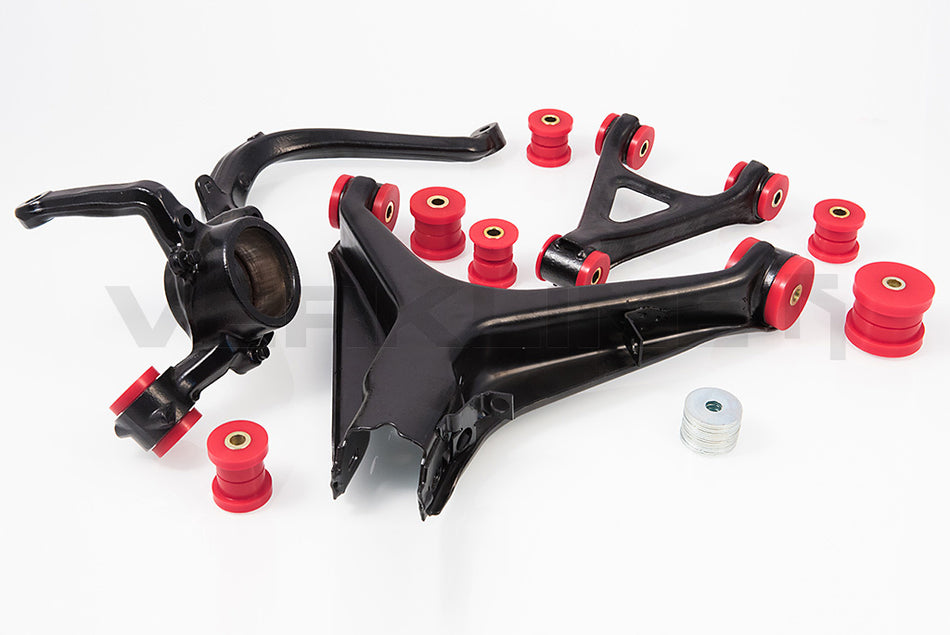 Verkline Full Rear Polyurethane Bushings Set – Audi B4/B5 Steel (Street hardness)