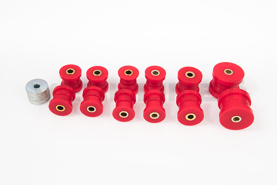 Verkline Full Rear Polyurethane Bushings Set – Audi B4/B5 Steel (Street hardness)