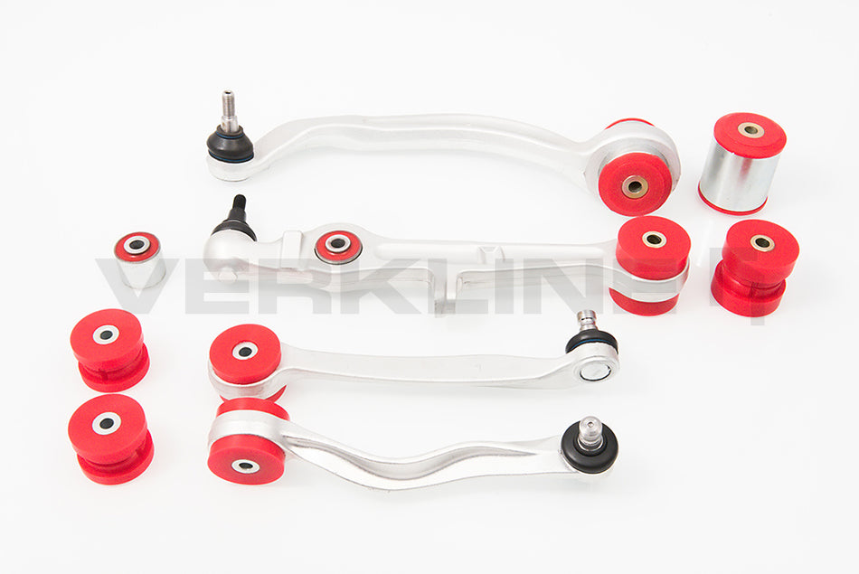 Verkline Full Front Polyurethane Wishbones Bushings Kit – Audi B6 / B7