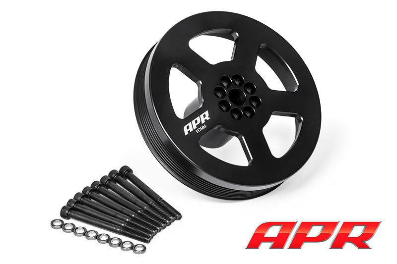 APR 3.0TFSI Supercharger Crank Pulley Upgrade