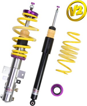 KW Variant 2 Coilovers for A4; (B8, B81) - with electronic dampers Saloon; 2WD